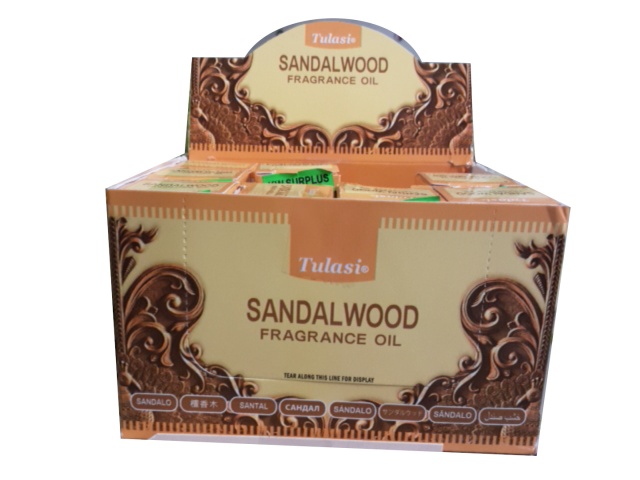 Fragrance Oil Sandalwood 10mL Tulasi