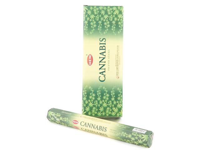 HEM INCENSE 20 STICK - CANNABIS