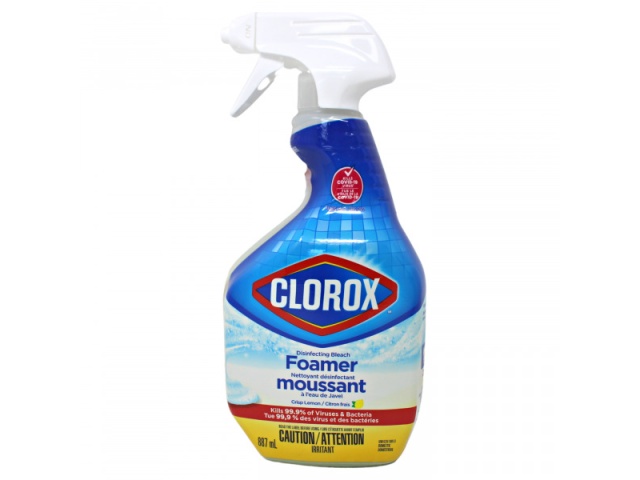 CLOROX SPRAY 887ML BLEACH FOAMER KILLS MOLD&MILDEW