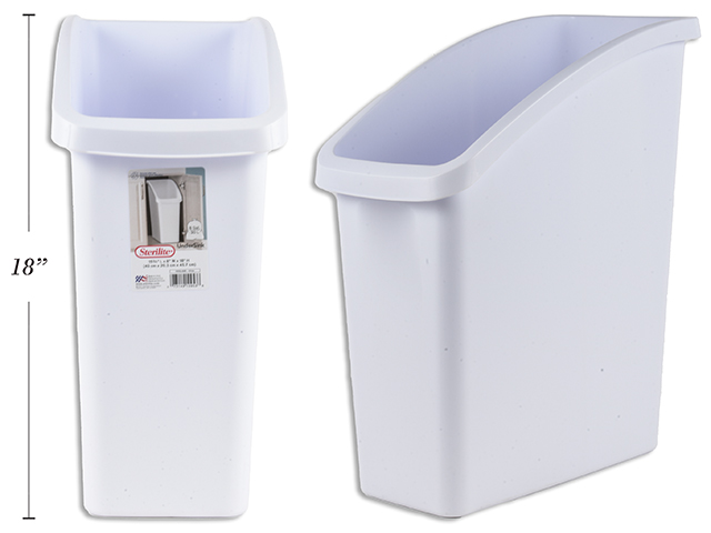 Undersink Wastebasket-White