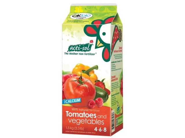 Acti-Sol Tomatoes & Vegetables Fertilizer 1.5Kg 4-6-8