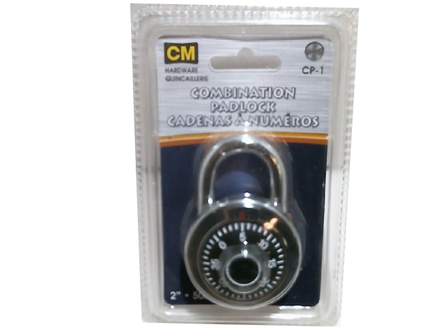 Combination Padlock 50mm 2 inch 40 digit