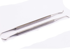 Dental pick, #4, stainless steel, 150mm 6, 2 en