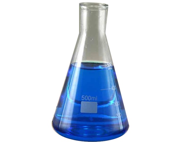 Flask, Erlenmeyer, 500ml, borosilicate glass