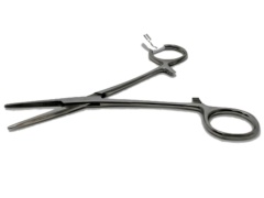 Forceps Straight 5.5 Stainless Steel