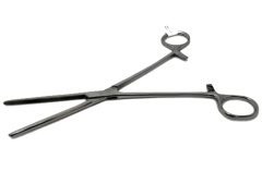 Forceps Straight 8 Stainless Steel