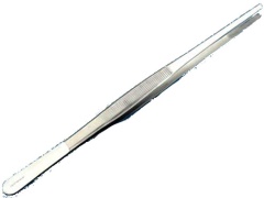 Forceps, thumb dressing, 200mm 8, stainless