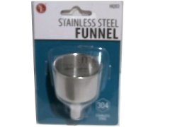 Funnel Stainless Steel 1.5 Dia. 3/8