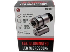 Microscope LED 16x Illuminated 1/2 Lens