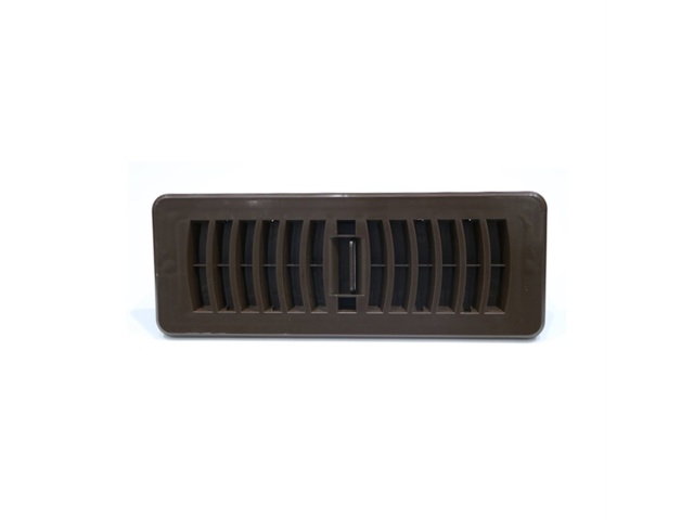 Floor Register Plastic 3 x 10in Brown