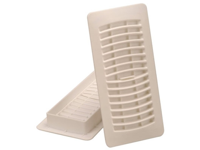 Floor diffuser vent 4x10 white 20 case