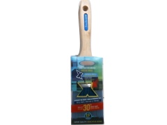 Paint brush 2.5 inch oval cutter synthetic bristles