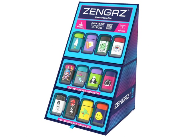 Zengaz Mega ZL-3 Jet Rubberized Cube Lighters