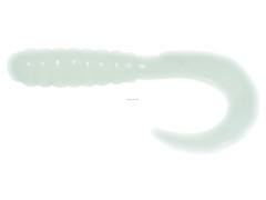 3 Curl Tail Grub White 10 per pack