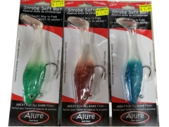 Strobe Soft Bait Alure Ass't Or 3/$4.99