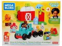 Mega Bloks Grow & Protect Farm Set Green Town