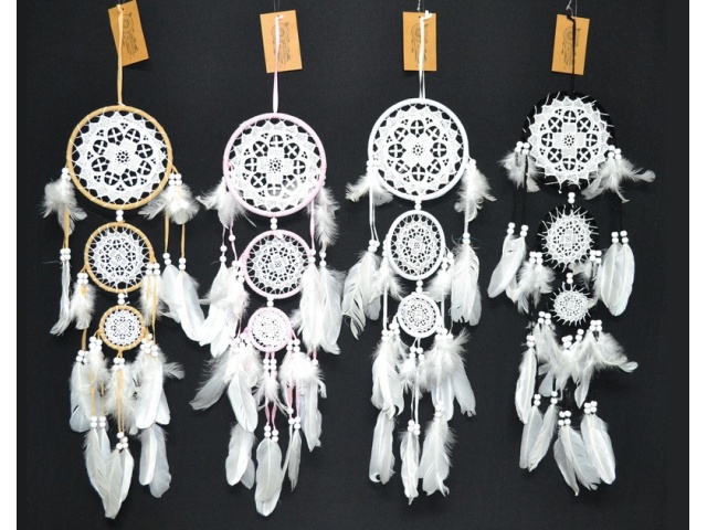 DREAM CATCHERS 3PC RING 24Lx 6.25\