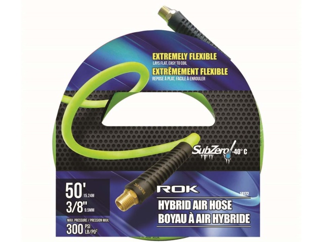 Air hose hybrid 3/8 x 50 foot