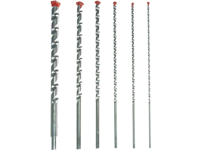 6 Pc 16 Masonry Drill Bit Set\