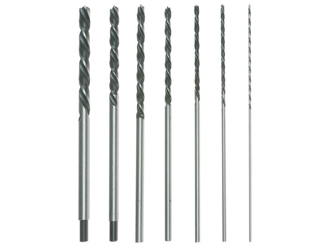 7 Pc 12 Brad Point Drill Bit Set\