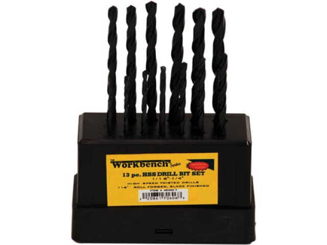 Drill bit set 13 pc