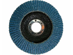 Flap disc 4.5 inch 120 grit zirc