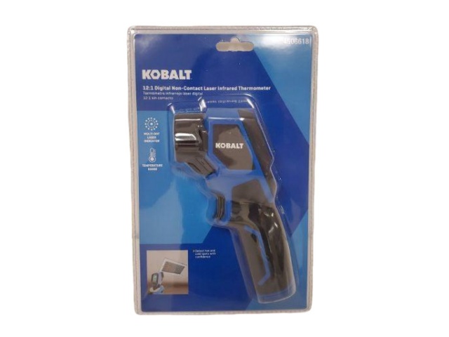 Kobalt 12:1 Digital Non-Contact Laser Infrared Thermometer