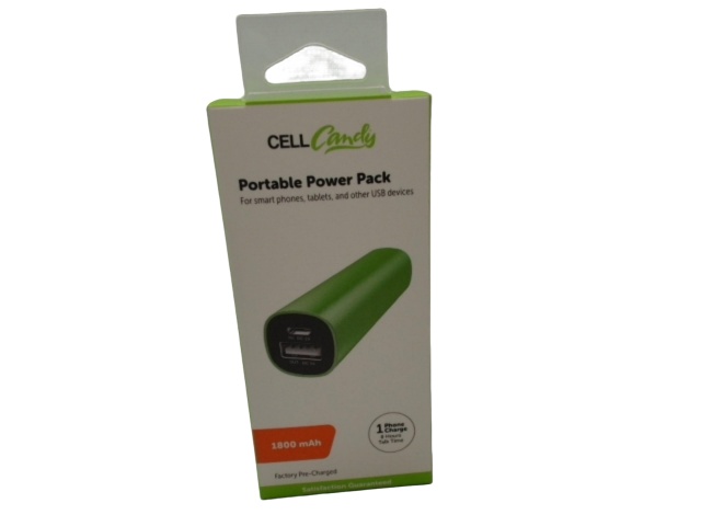 Portable Power Bank 1800mAh Cell Candy