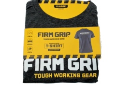 T-Shirt Firm Grip XL Grey Lightweight