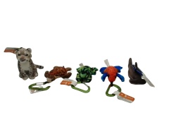 Plush Animal w/Clip Wild Republic Assorted