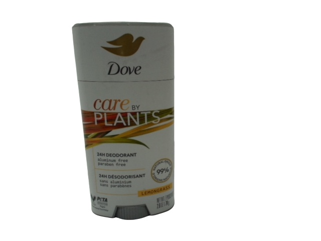 Deodorant Lemongrass Aluminum Free 74g. Dove Care By Plants