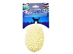 PET CHEW TOY SQUEEKY BALL 5 PINEAPPLE STYLE