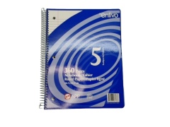 Notebook 360 Pages 5 Subjects Enlivo