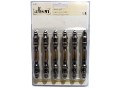 Cabinet Pull Antique Brass 6pk. Allison