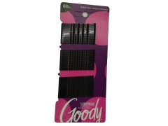 Bobby Pins 60pk. Black Goody