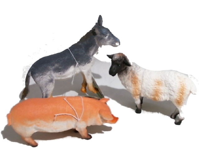 Animal Figurines Assorted Farm Animals