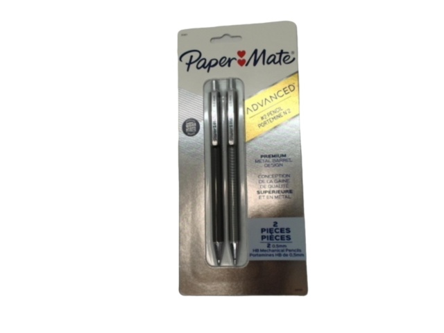 Mechanical Pencil #2 2pk. Premium Metal Barrel Advanced Paper Mate