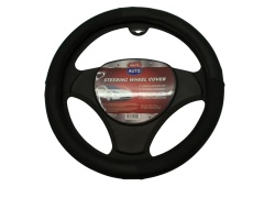 Steering Wheel Cover 15 Black Route Auto