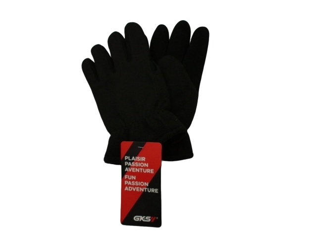 Heatlok Lined Gloves Small Black Deerskin Leather & Polyester