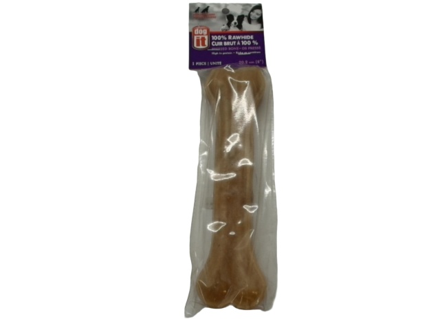 100% Rawhide Pressed Bone 8 Dog It\