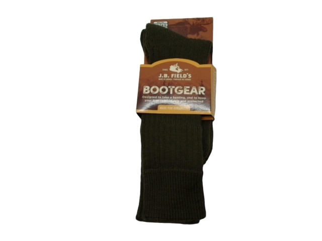 Work Socks Bootgear Olive Large J.B. Field\'s