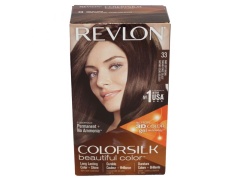 REVLON COLORSILK #33 DARK SOFT BROWN