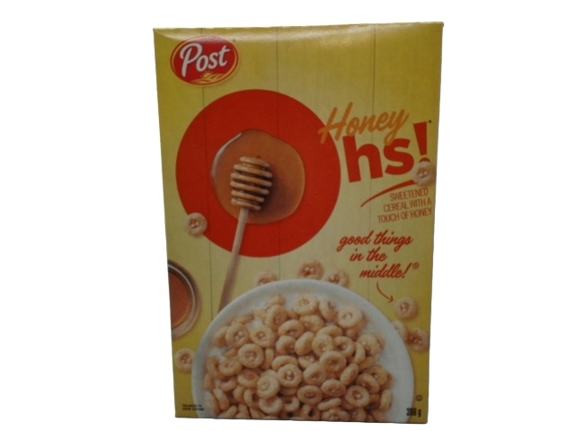 Honey Oh\'s! Cereal 396g. Post (ENDCAP)