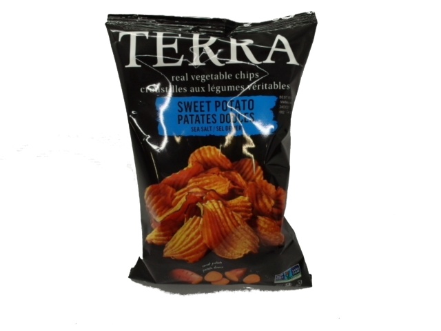 Real Vegetable Chips Sweet Potato Sea Salt 141g. Terra