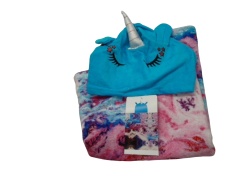 Hooded Unicorn Towel Mainstays Kids