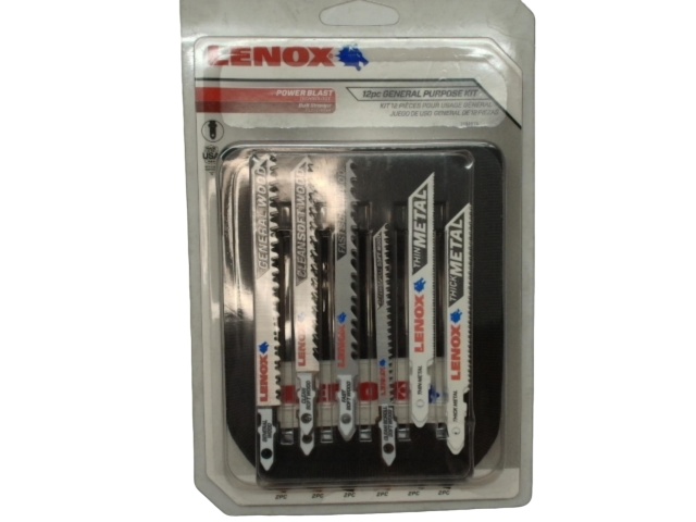 Jig Set 12pc General Purpose Lenox