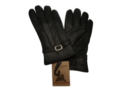 Ladies Lamb Skin Leather Gloves Black Assorted