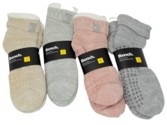 Slipper Socks Women's Bench Ass't