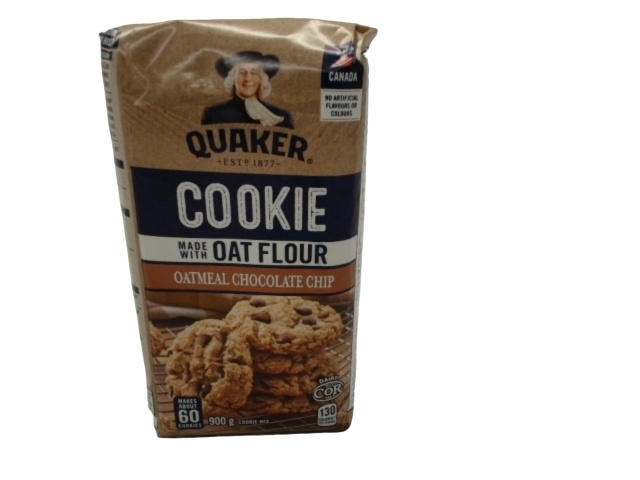 Oatmeal Chocolate Chip Cookie Mix 900g. Oat Flour Quaker