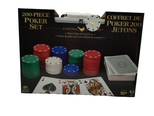 200 Piece Poker Set Cardinal Classics